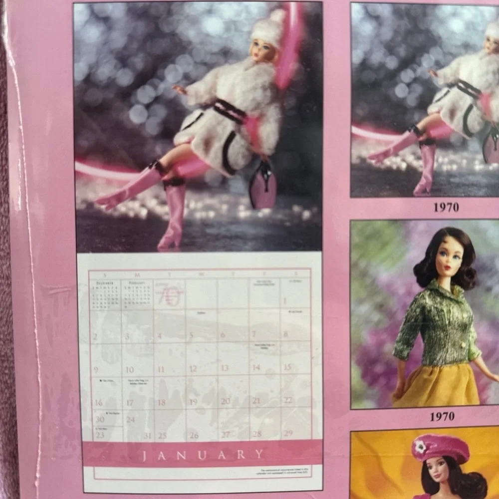 BARBIE 1999 40th Edition Calender